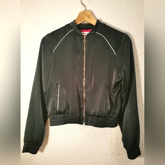 🌿🌸 NAF NAF Bomber Jacket 🌸🌿 - Picture 4 of 11